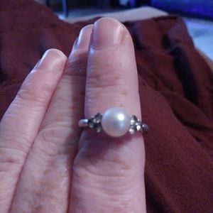 Sea Magic Pearl Ring and Necklace